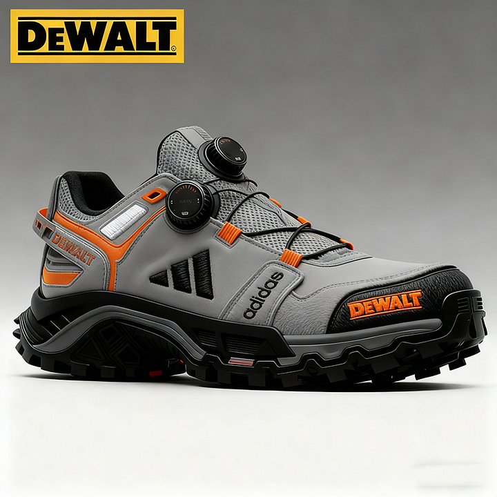 Nove muške radne cipele marke DEWALT i Adidas.