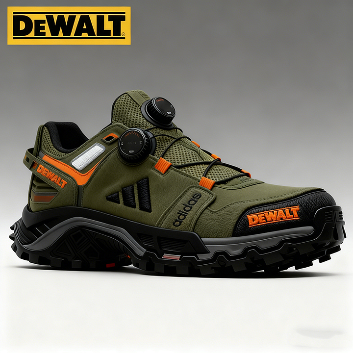 Nove muške radne cipele marke DEWALT i Adidas.